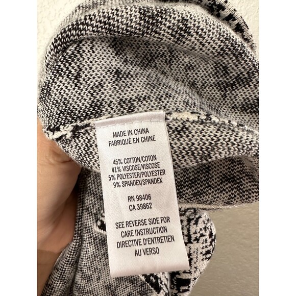 Theory Alancy C Tweedscape Fit & Flare Tunic Sweater Dress Medium - Picture 9 of 9